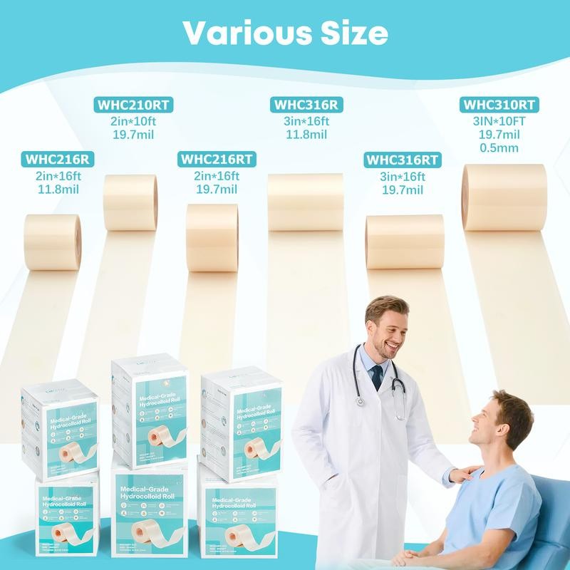 Mozy™ Hydrocolloid Roll – Professional Wound Care