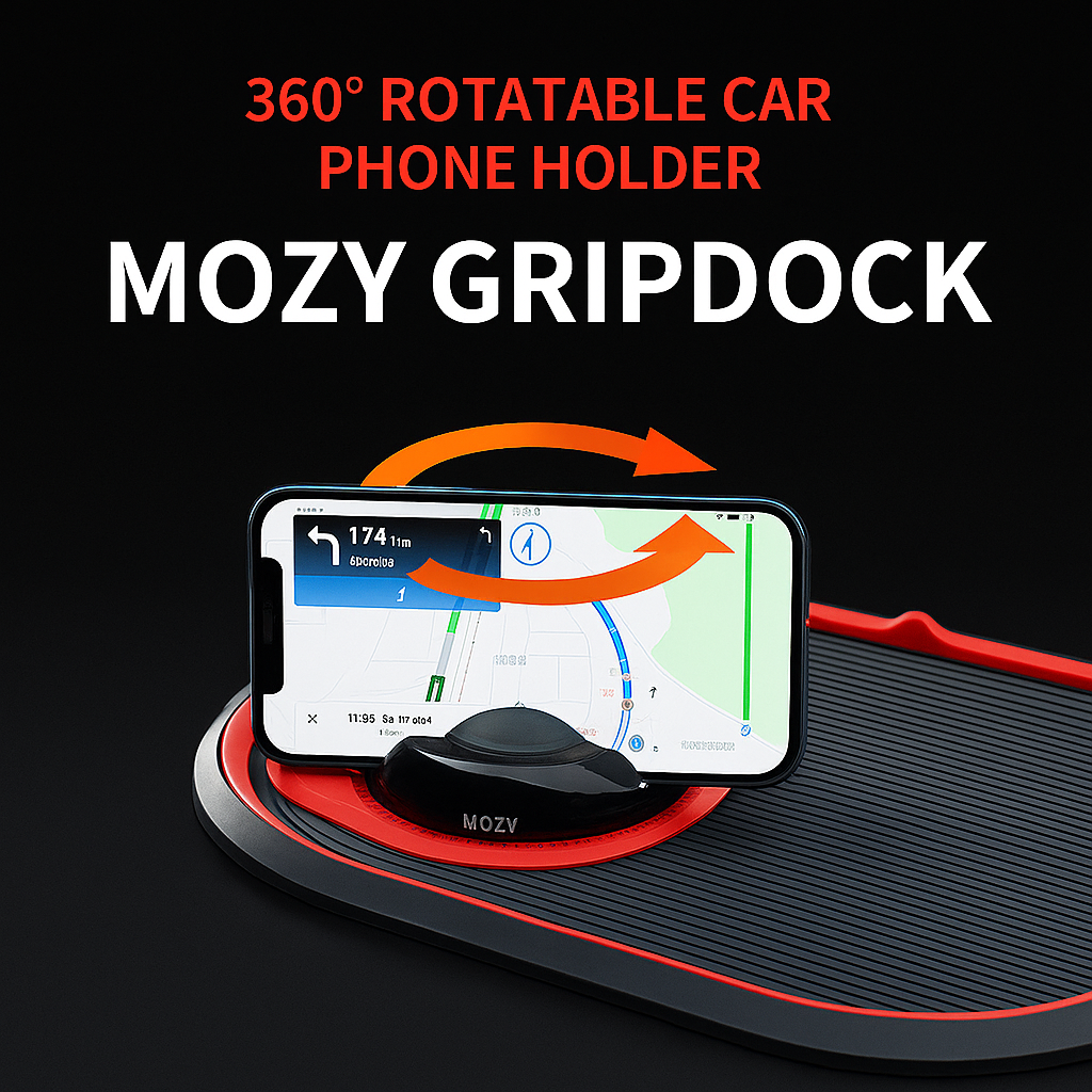 Mozy GripDock™ – #1 Best-Selling Car Anti-Slip Organizer Pad