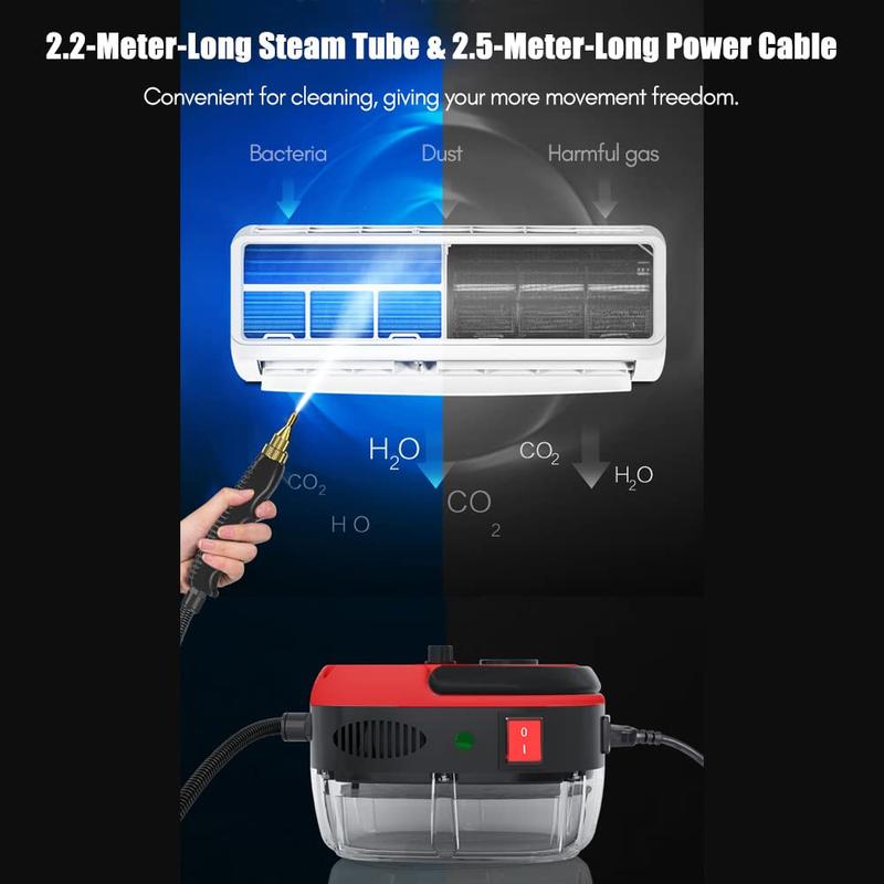 š„Hot Saleš„2500W Handheld High-Temperature Pressurized Steam Cleaner