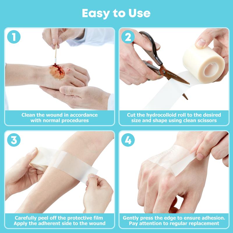Mozy™ Hydrocolloid Roll – Professional Wound Care