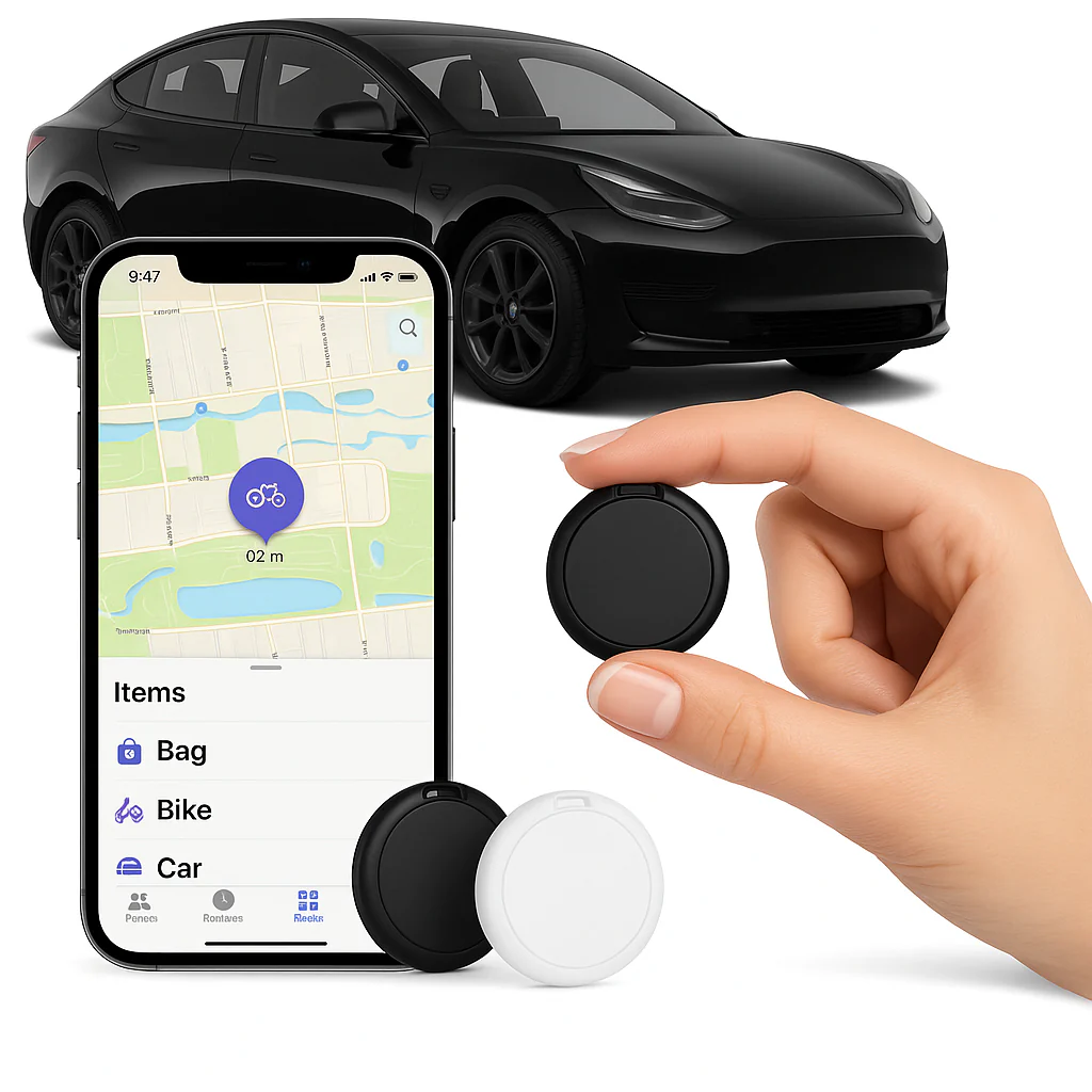 Mozy TrackMini™ – Magnetic GPS Tracker for Cars & Valuables