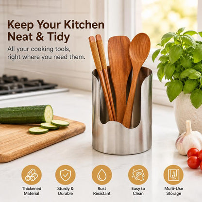 Mozy™ Stainless Steel Utensil Caddy