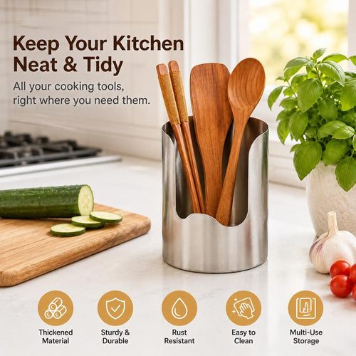 Mozy™ Stainless Steel Utensil Caddy