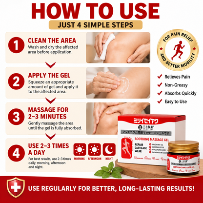 DRMITSUI Soothing Joint Massage Gel