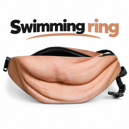 Realistic Belly Funny Waist Pack
