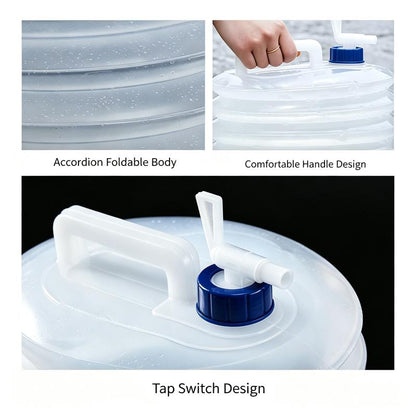 Mozy™ 3L Collapsible Water Jug with Spigot