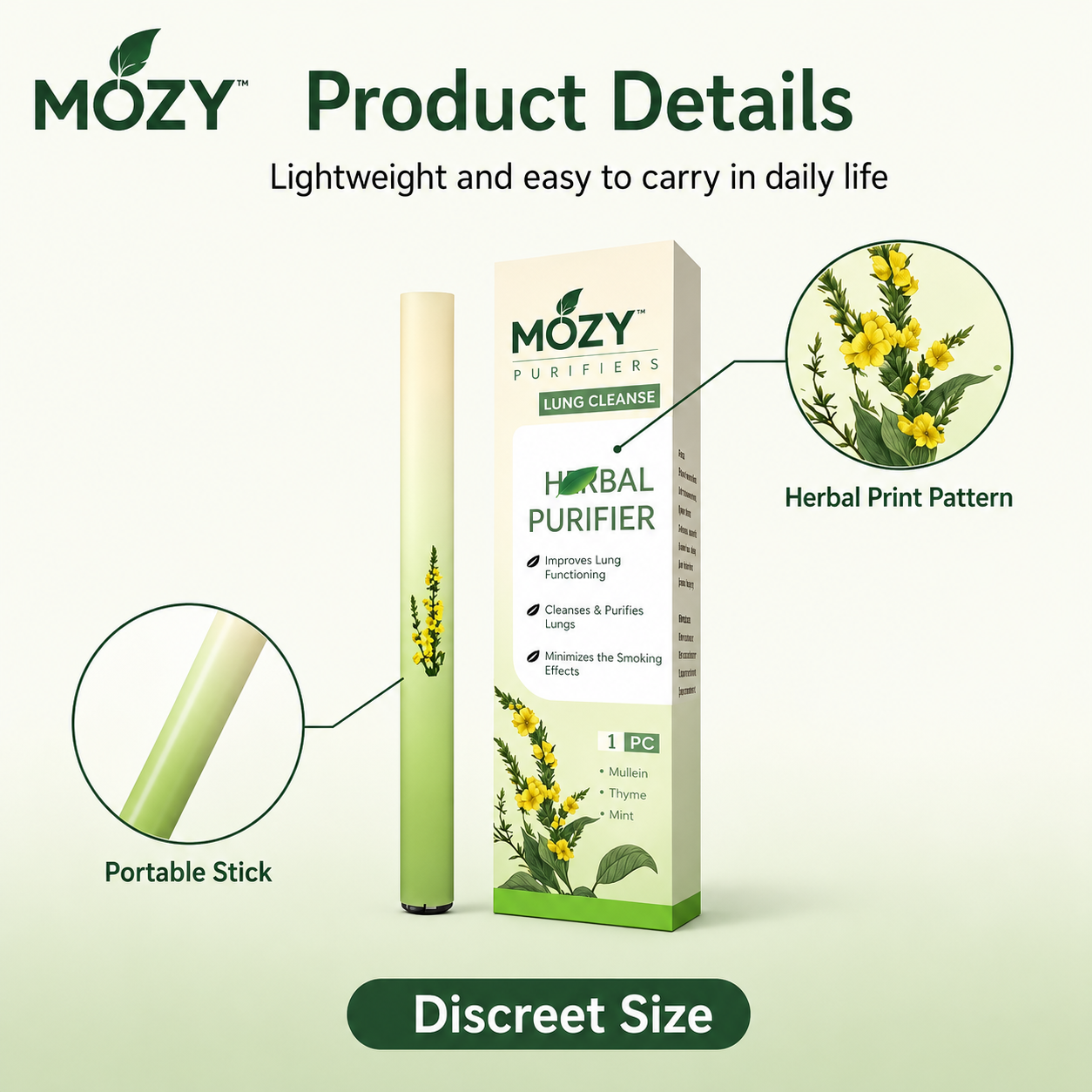 Mozy™ Herbal Purifier Stick