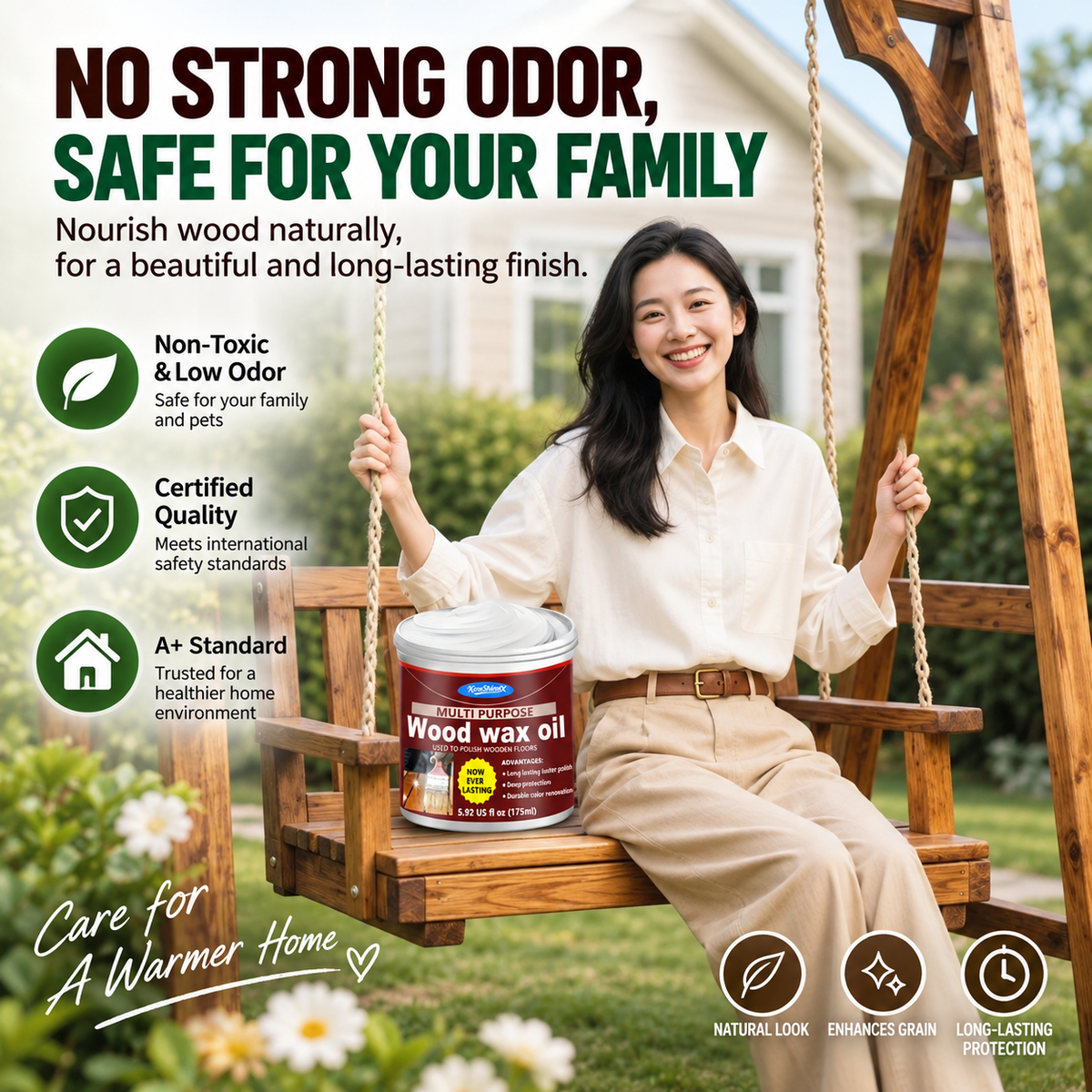 KineShineX™ Wood Wax Oil