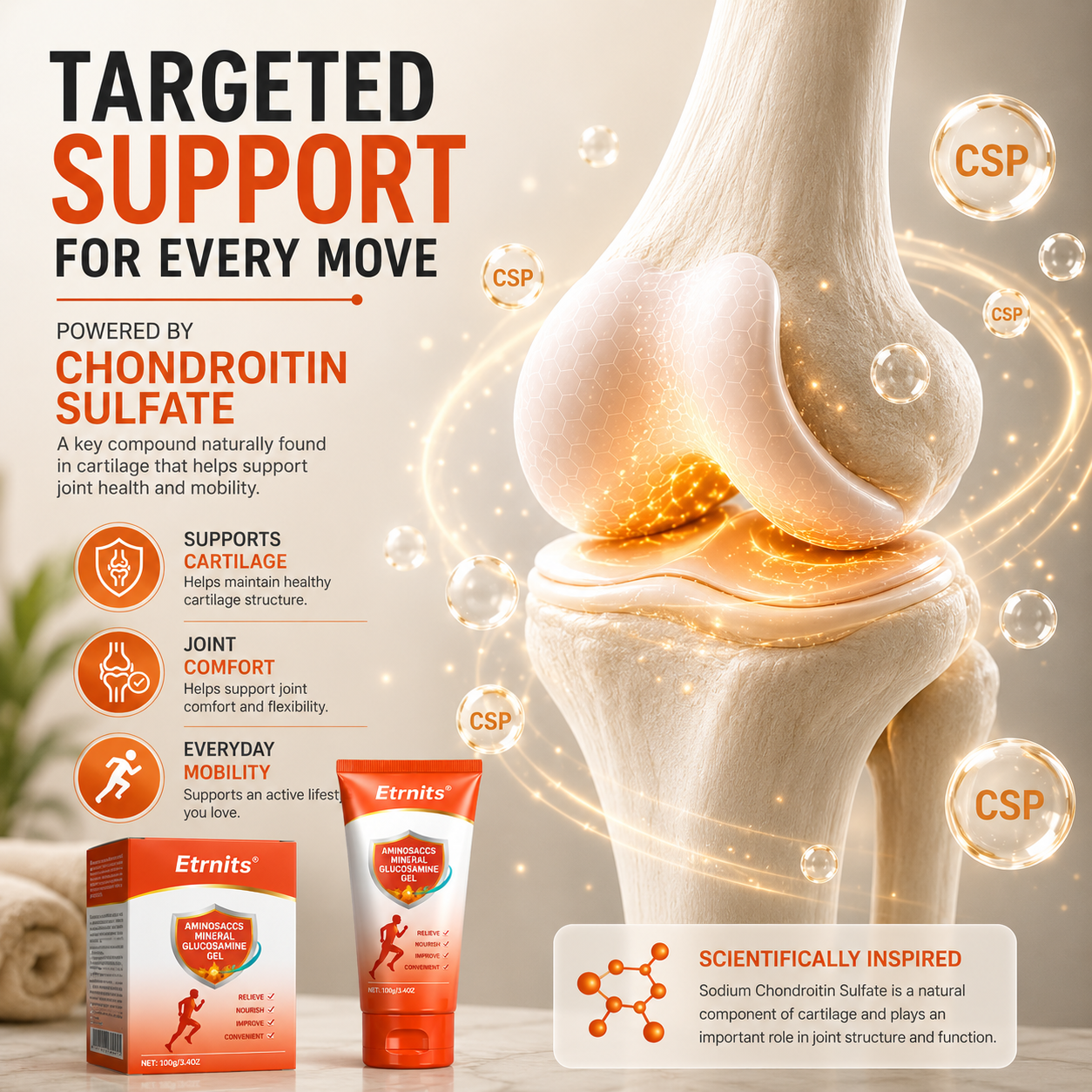 Etrnits Joint Relief Massage Cream