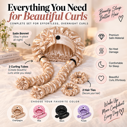 Mozy™ DreamCurl Satin Bonnet