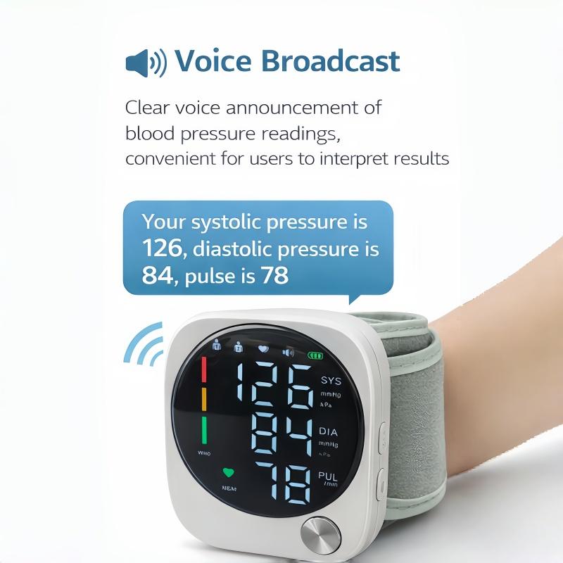 2026 Upgraded | Mozy PulseTrack™ Wrist BP Monitor