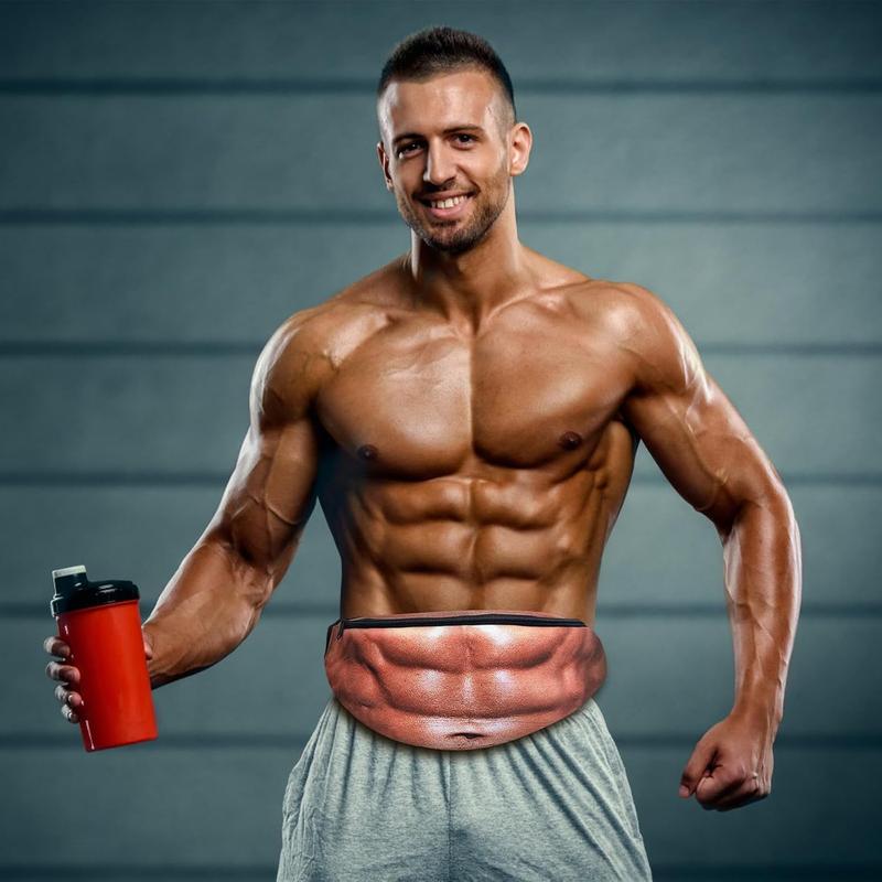 Realistic Belly Funny Waist Pack