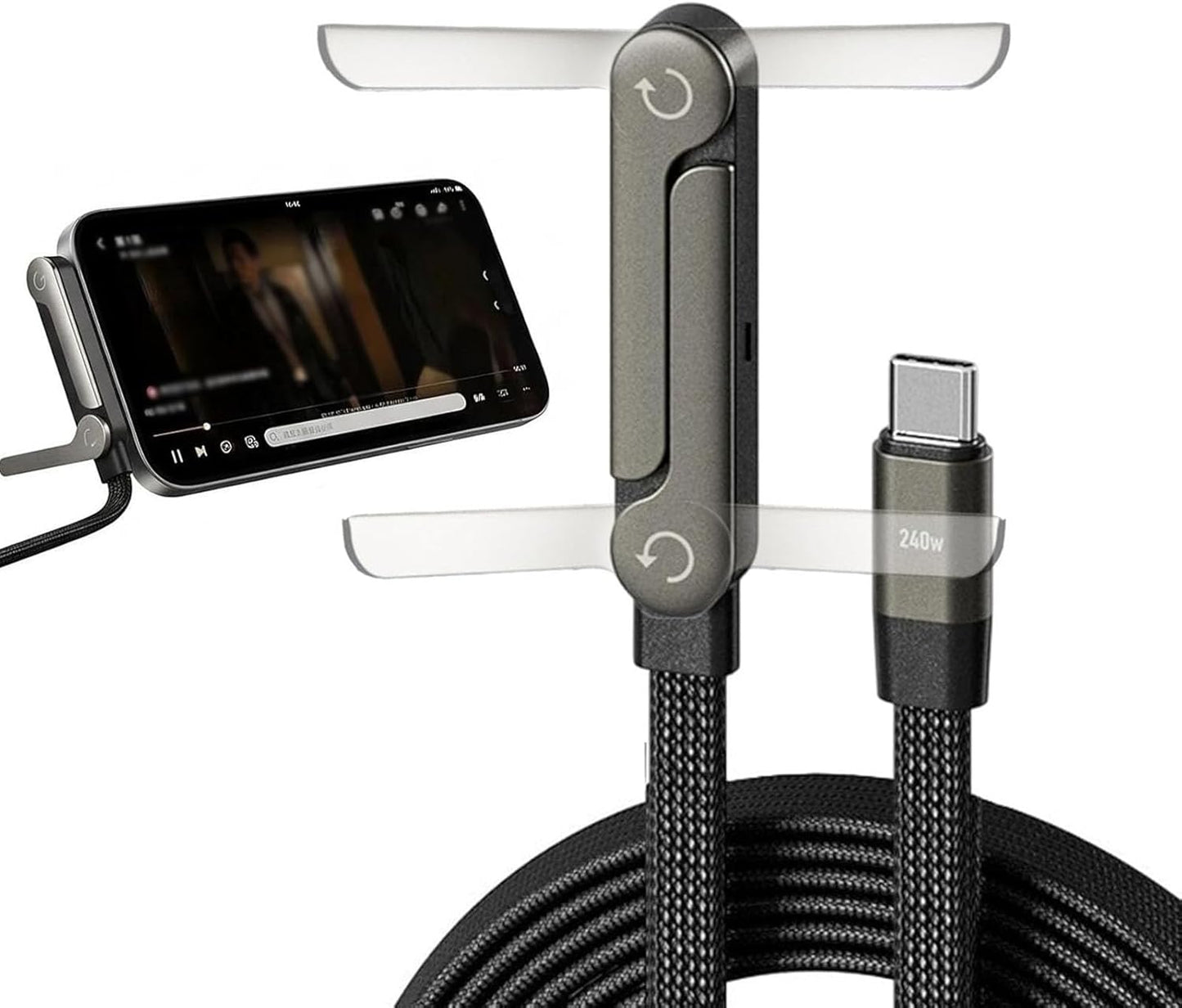 Mozy FlexStand™ 240W Fast Charge Cable
