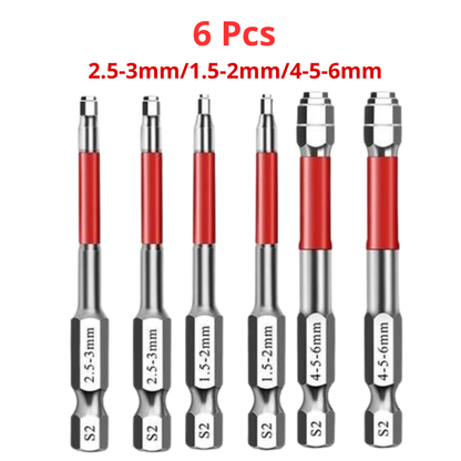 Mozy™ FlexHex 6-in-1 Magnetic Nut Driver Bit Set