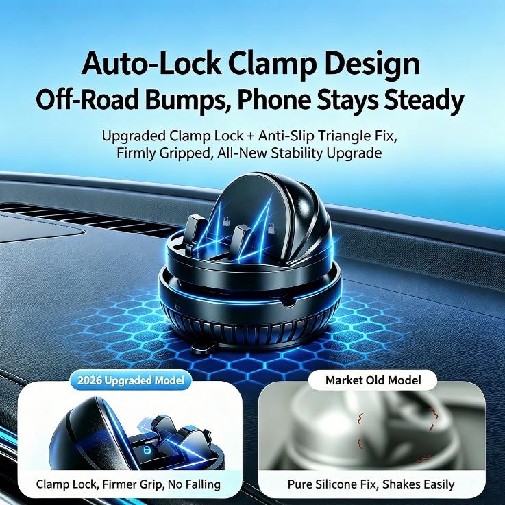 Mozy™ 360° Rotating Car Phone Holder