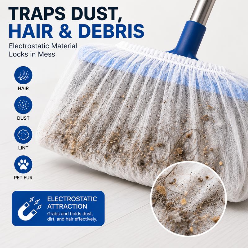Mozy™ Disposable Dust Catcher Broom Covers