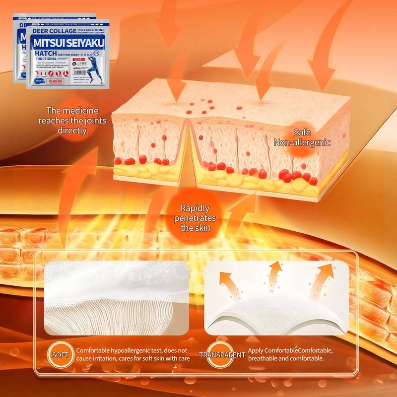 Japanese Infrared Pain Relief Patches, Relieves Bone Pain