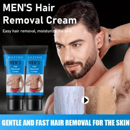 ROZINO Men’s Hair Removal Cream – Smooth & Fast (60g)