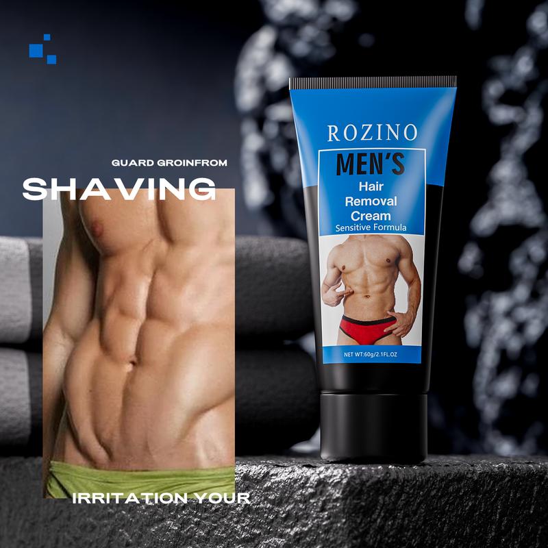 ROZINO Men’s Hair Removal Cream – Smooth & Fast (60g)