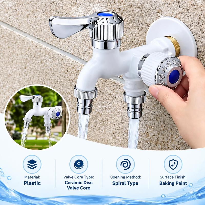 Mozy™ DualFlow Washer Faucet