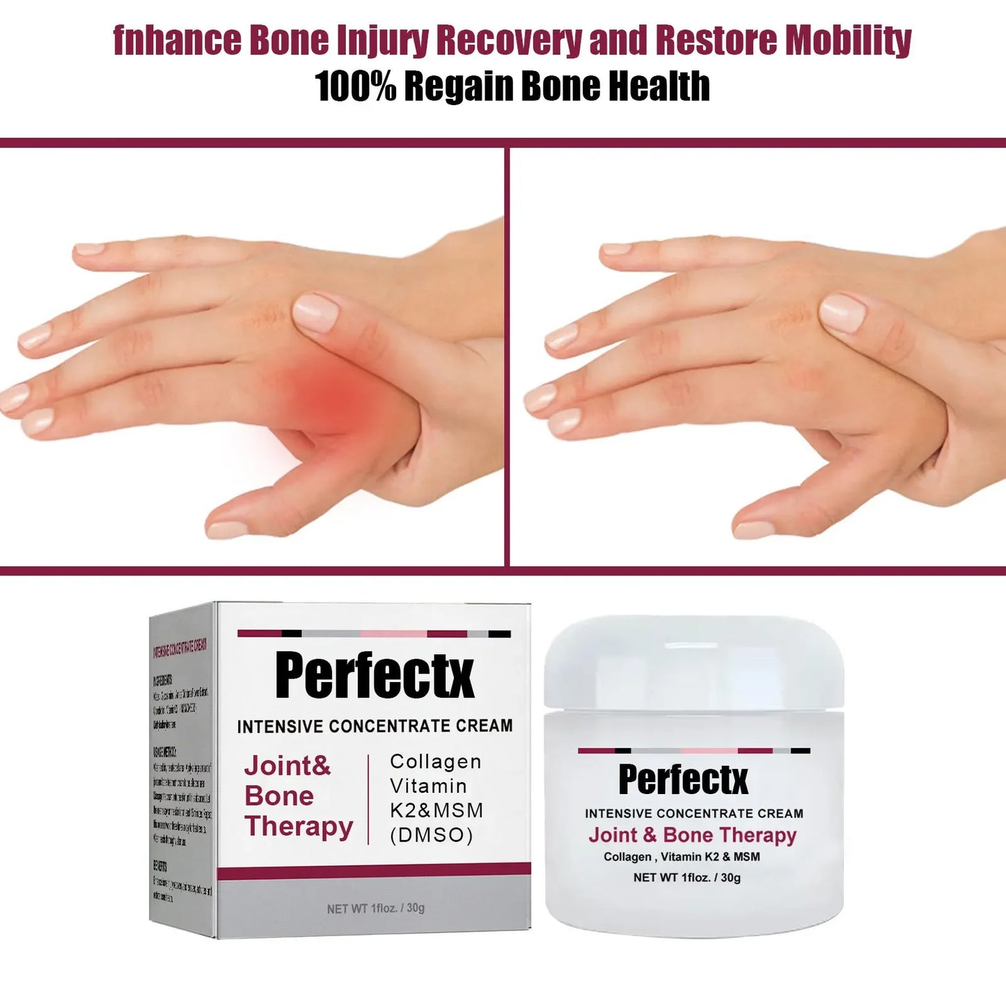 Perfectx Collagen Joint & Bone Relief Cream 30g