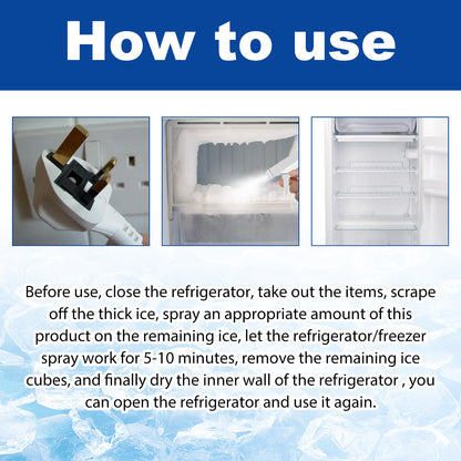 Instant Windshield De-Icer Spray
