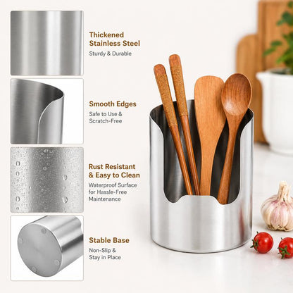Mozy™ Stainless Steel Utensil Caddy
