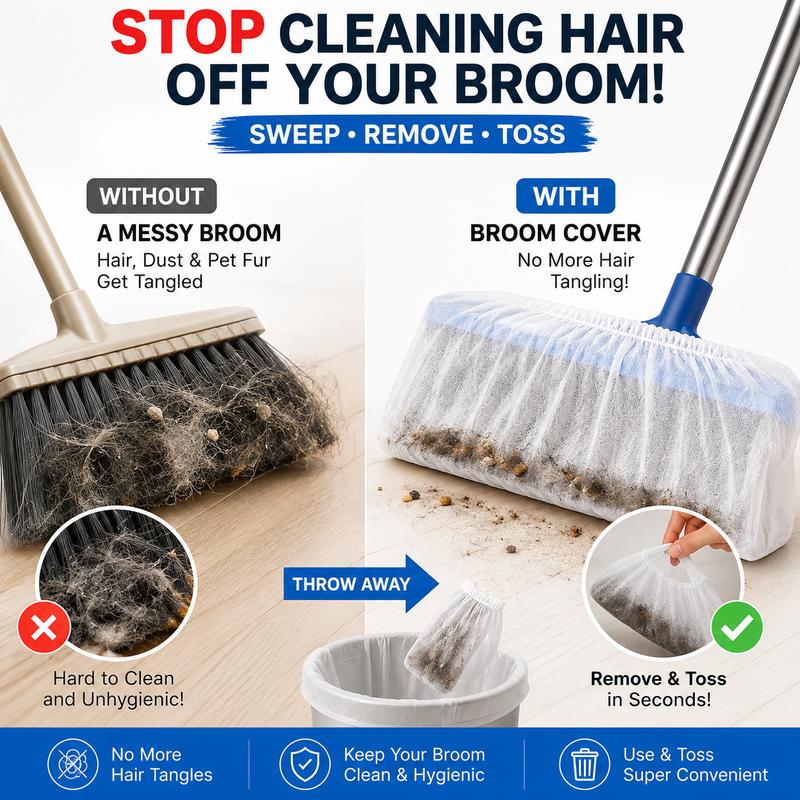 Mozy™ Disposable Dust Catcher Broom Covers