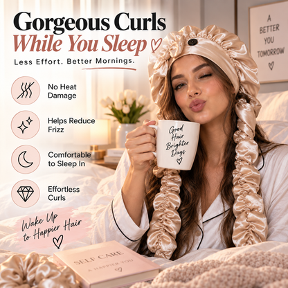 Mozy™ DreamCurl Satin Bonnet
