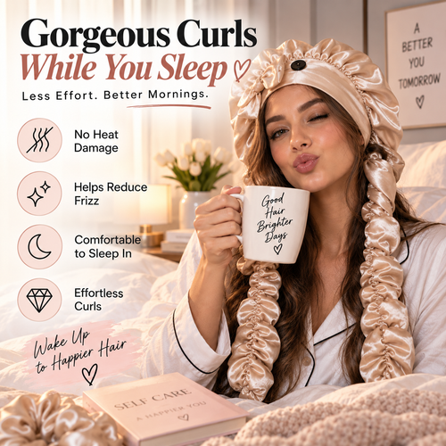 Mozy™ DreamCurl Satin Bonnet