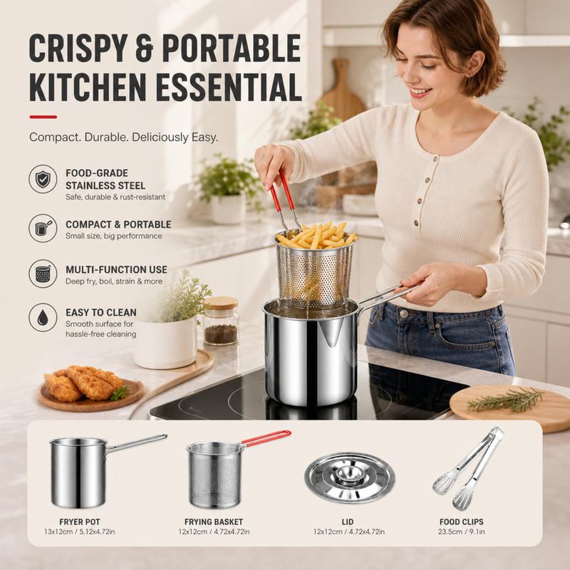 Mozy™ Mini Deep Fryer Set