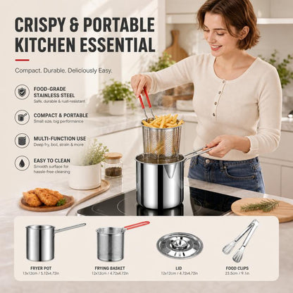 Mozy™ Mini Deep Fryer Set