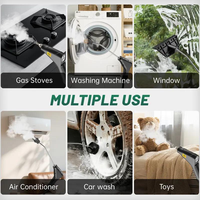 🔥Hot Sale🔥Portable Handheld Steam Cleaner with 10 Accessories
