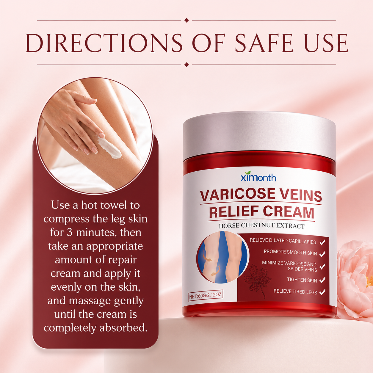 Varicose Veins Cream for Legs