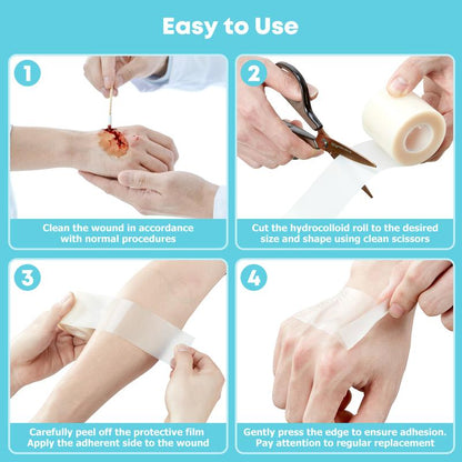 Mozy™ Hydrocolloid Roll – Professional Wound Care