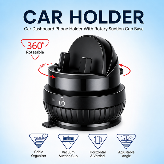 Mozy™ 360° Rotating Car Phone Holder