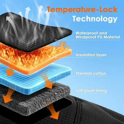 Mozy™ ArcticShield Waterproof Winter Gloves