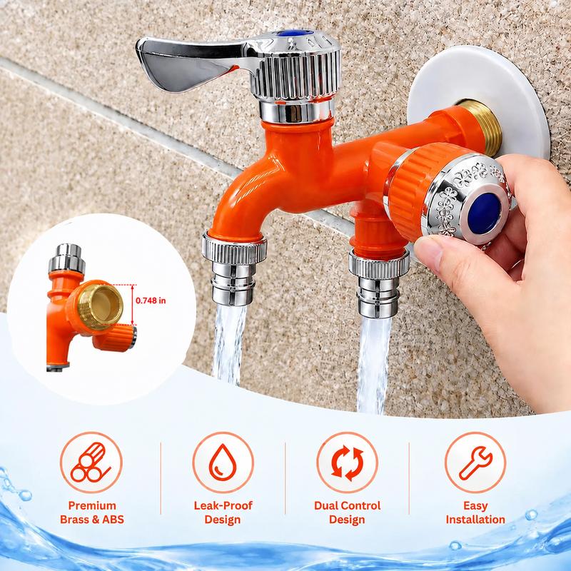 Mozy™ DualFlow Washer Faucet