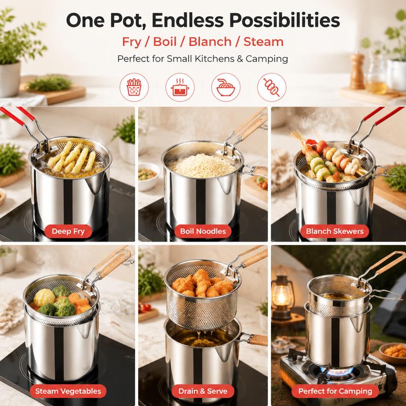 Mozy™ Mini Deep Fryer Set