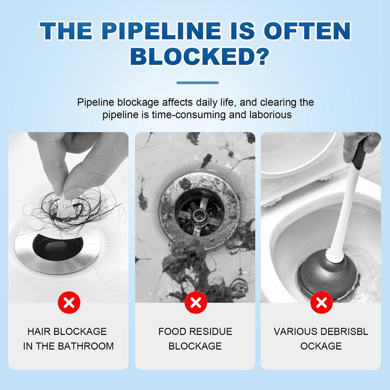 ENMALL ClearFlow Pro – Multi-Surface Drain Cleaner