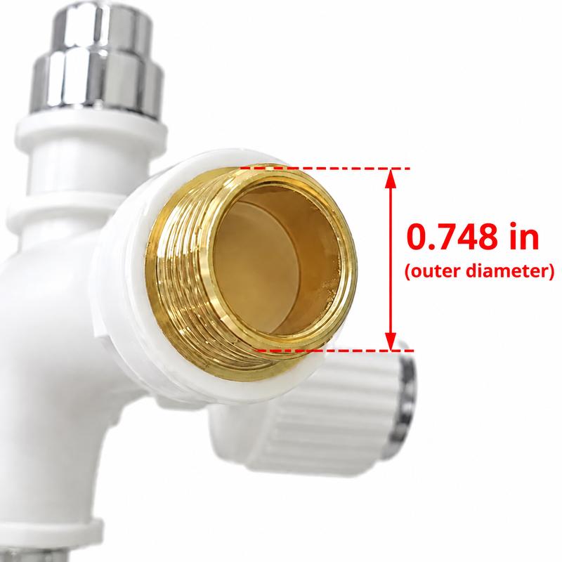 Mozy™ DualFlow Washer Faucet