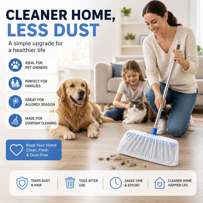 Mozy™ Disposable Dust Catcher Broom Covers
