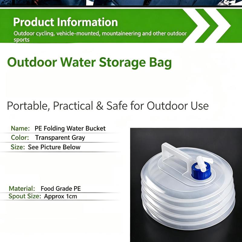 Mozy™ 3L Collapsible Water Jug with Spigot