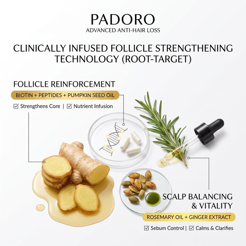 PADORO Hair Loss Prevention Serum