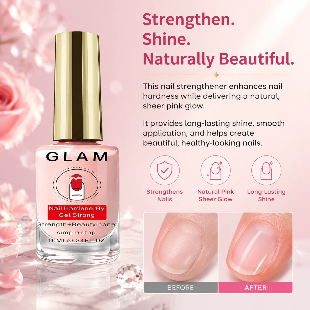 Mozy™ Natural Nail Strengthener