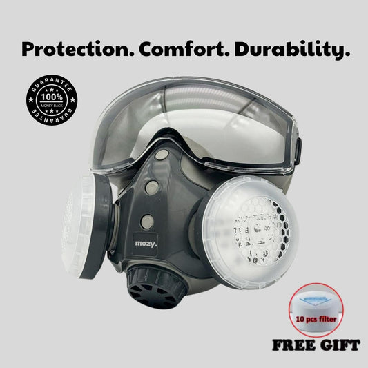 Mozy™ Gas Mask: Maximum Protection, Safety Every Day